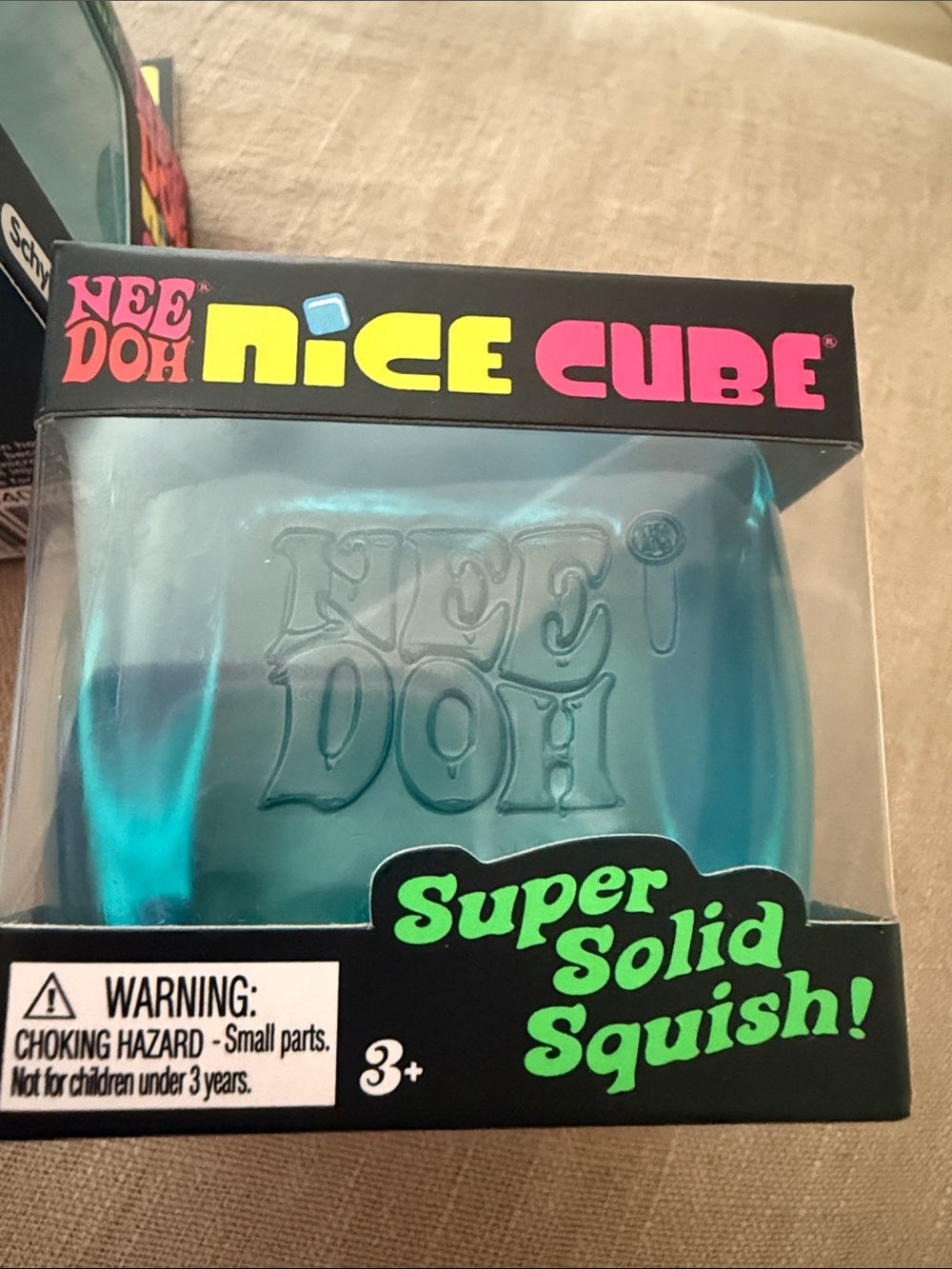 2 blue -NeeDoh Nice Cube BRAND NEW